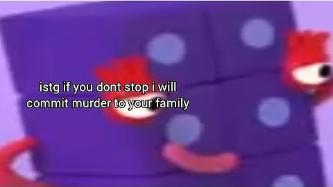 I edited a numberblocks episode because I was bored