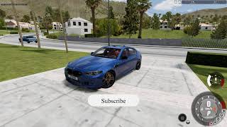 BMW M5 F10 with a Steering Wheel | BeamNG.drive