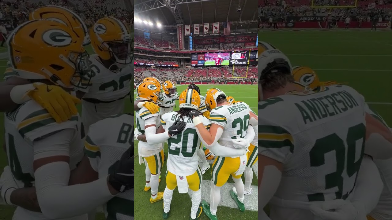 TALK TO 'EM, X | Xavier McKinney leads the pregame huddle
