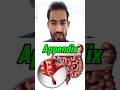 Appendix Pain Explained in 60 Seconds | Appendicitis Symptoms #shorts #appendix