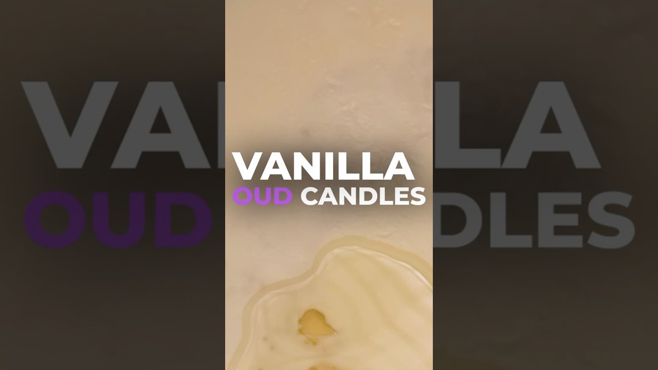 Vanilla Oud Candles!!!