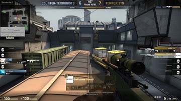 blurzed  train awp 4 kills missed defuse 130517