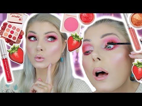 Strawberry Fields 🍓🍓🍓 Colourpop Try-On
