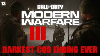#13 The Darkest Call of Duty Ending Ever? | MW3 Finale | COD MW III 2023 - Campaign | 4K | SKAR