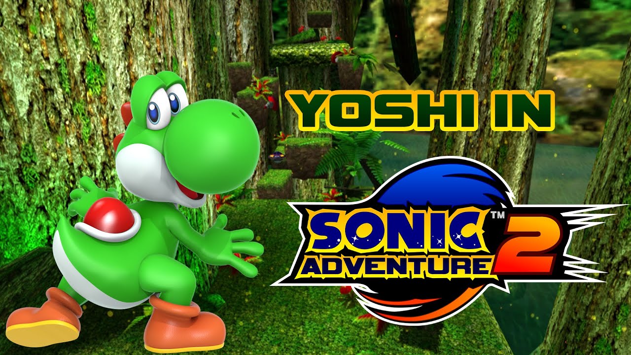 Sonic Adventure 2 (2001) - Yoshi in Green Forest