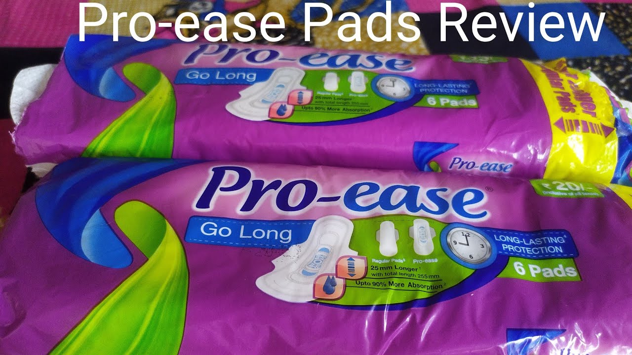 Proease Sanitary pads review ProEase Reviews Proease Pads