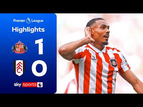 Isidor gets Black Cats first win of season! | Sunderland 1-0 Fulham | Premier League Highlights