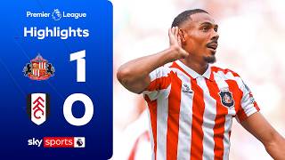 Isidor gets Black Cats first win of season! | Sunderland 1-0 Fulham | Premier League Highlights