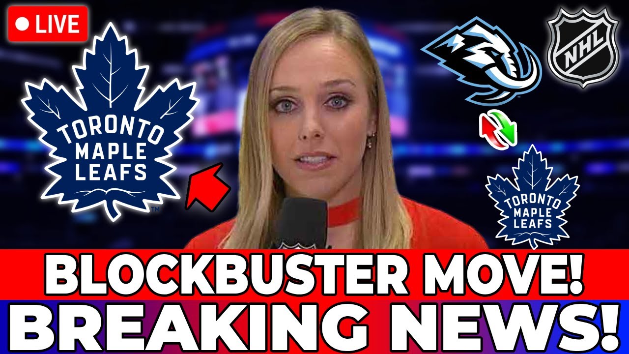 CONFIRMED NOW! LEAFS MAKING A TRADE? RUMORS CONFIRMED! TORONTO MAPLE ...