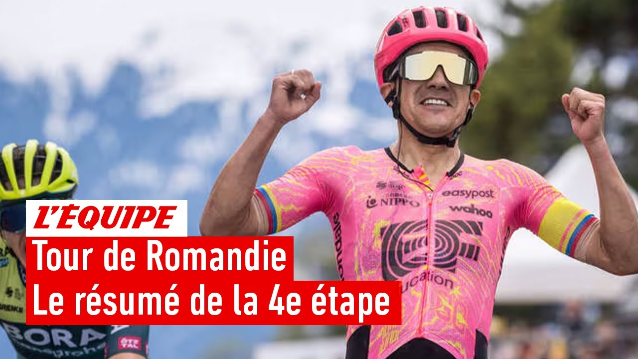 Le rsum de la 4e tape   Cyclisme   Tour de Romandie