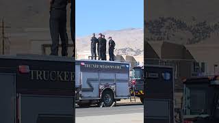 Procession held for Nevada firefighter who died off duty