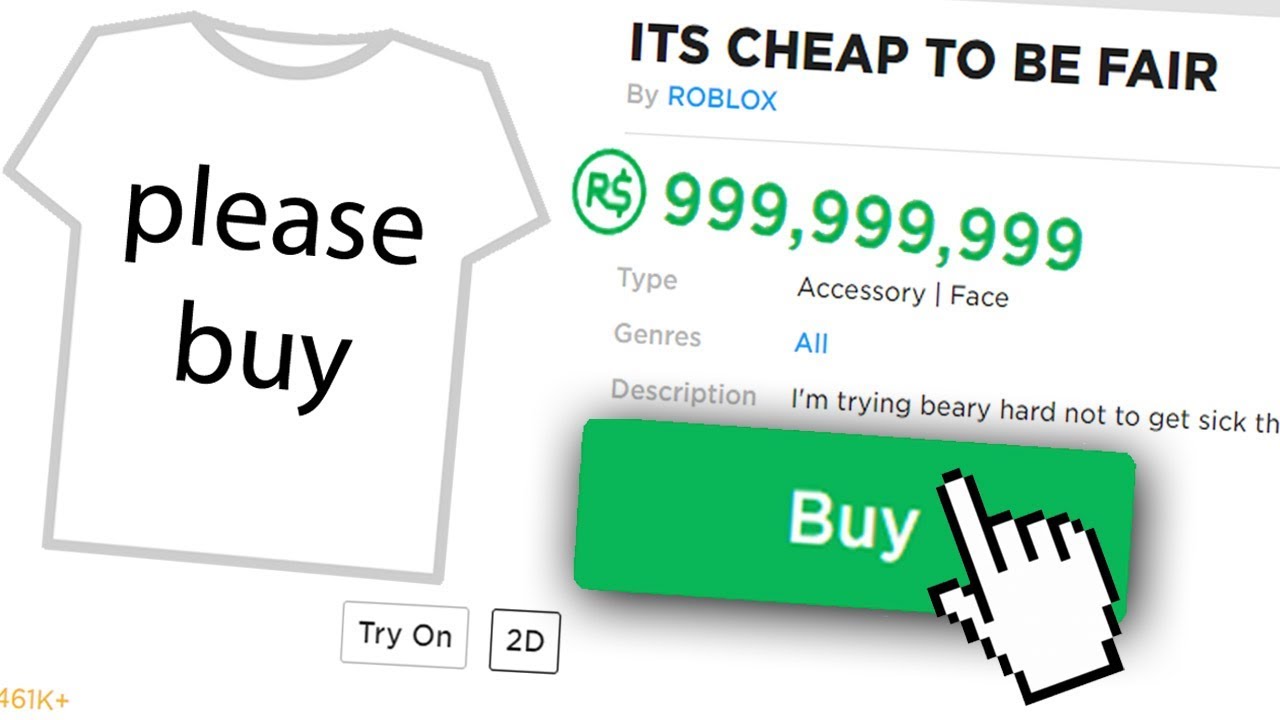 Can You Afford This For 999 999 999 Robux Youtube - 999 robux shirt for 5 robux roblox