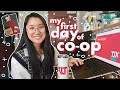 🐾 first day of brand marketing co-op @northeastern | TJX co-op, co-op program explained + WFH life!