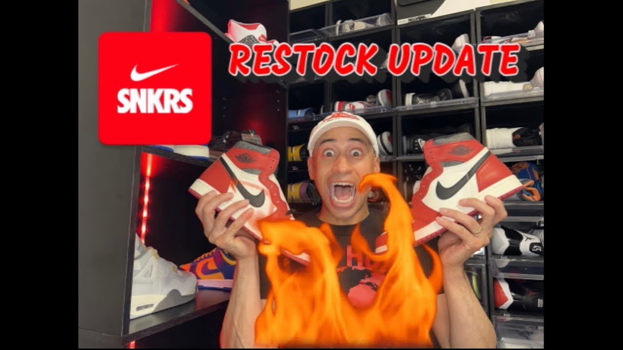 RESTOCK AIR JORDAN LOST AND FOUND TOMORROW ON SNKRS APP #nike #fashion ...
