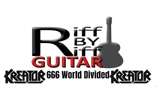 How To Play Riffs From '666 - World Divided' by Kreator (tabs included!)