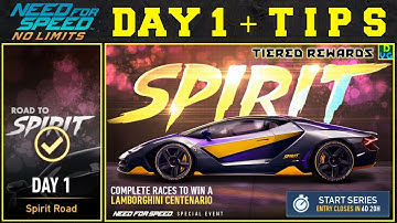 NFS No Limits | Blackridge Spirit Festival - Lamborghini Centenario | Day 1 + TIPS