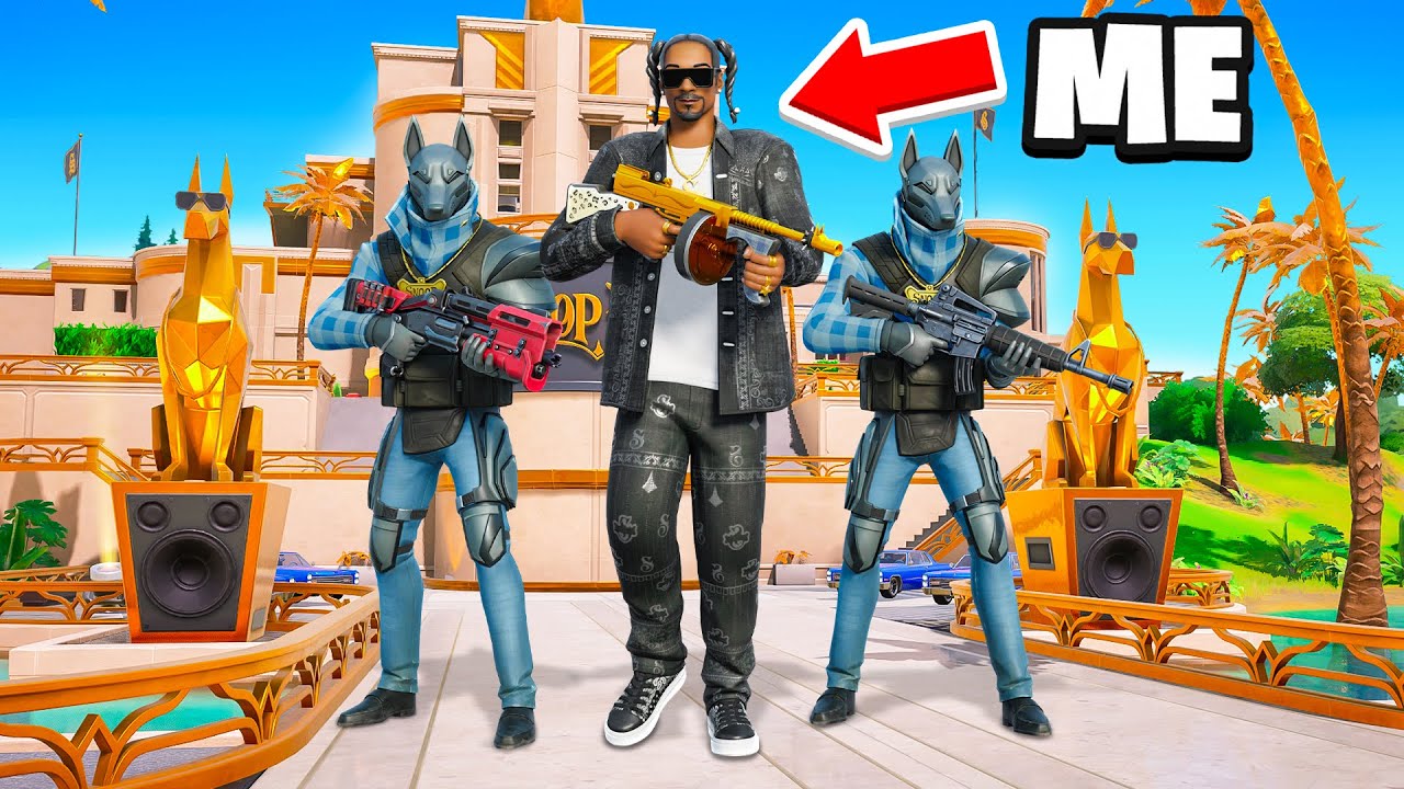 I Pretended to be BOSSES in Fortnite Chapter 2!