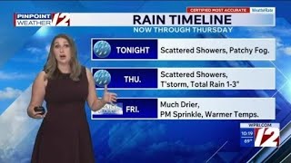 WPRI 12 Weather Forecast 7/29/26