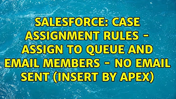 Case Assignment Rules - Assign to Queue and Email Members - no email sent (Insert by Apex)