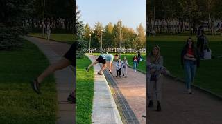 Parkour Athlete Pretended To Be A Falling Blind Man😂🫣 #Kiryakolesnikov #Prank #Funny #Comedy #Flip