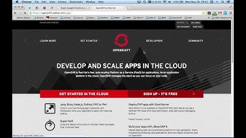 Advanced Java & JBoss in the Cloud - OpenShift Management Console Demo