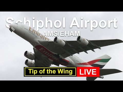 ๐ก Live; Amsterdam Schiphol Airport in 4K HDR #17 - 16 juli 2025 (NL/ENG)
