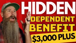 $3,000 + Hidden Spouse / Dependent Benefit VA Compensation Benefit