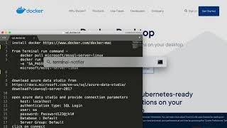 run sql server on mac with visual studio run sql server on mac with visual studio