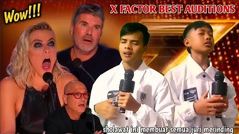 Shalawat pemuda muslim bersuara malaikat bikin merinding semua juri dan penonton - parody #xfactor