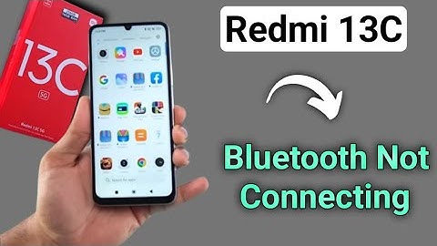 how to solve Bluetooth not connecting problem in redmi 13c, bluetooth connecting problem