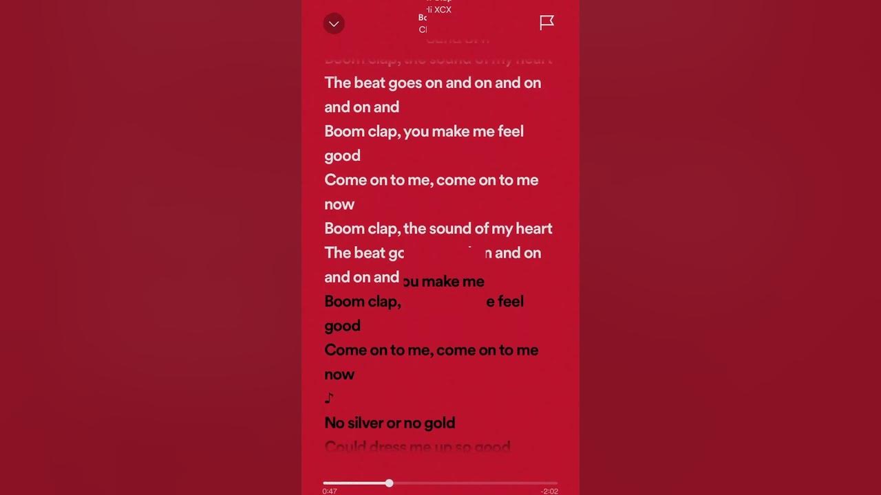 Boom Clap - Charli XCX (Lyrics) #shorts #music #charlixcx