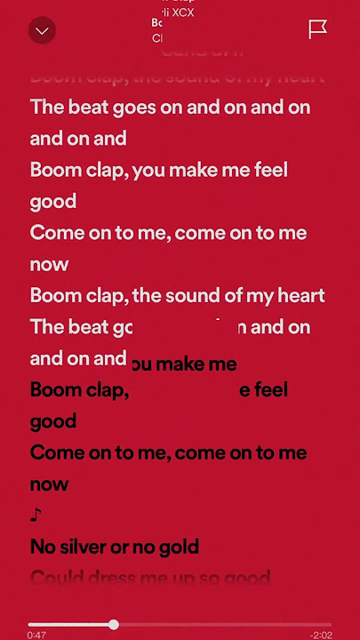 Boom Clap - Charli XCX (Lyrics) #shorts #music #charlixcx