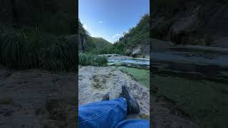 waterfall asmr relaxed hidden secret place