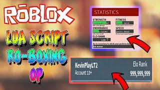 Ro Boxing Stat Change Script By Kevinplaylt2 - roblox ro banger users youtube