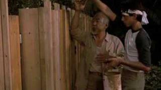 Karate Kid Lesson 4 Paint The Fence