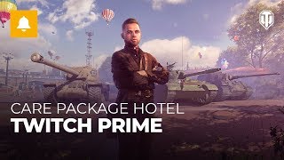 Care Package Hotel with Twitch Prime [World of Tanks]