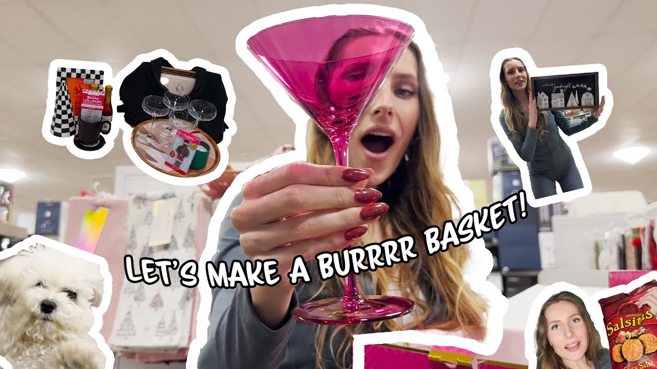 Make a BURRrrrr basket with me!!***Vlogmas Day 22