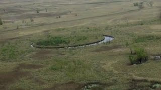 Mysterious island near the Parana river