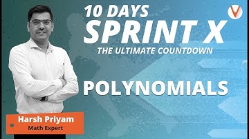 Polynomials - NCERT Solutions | Class 10 Maths Chapter 2 | Board Exam 2025 | Harsh Sir