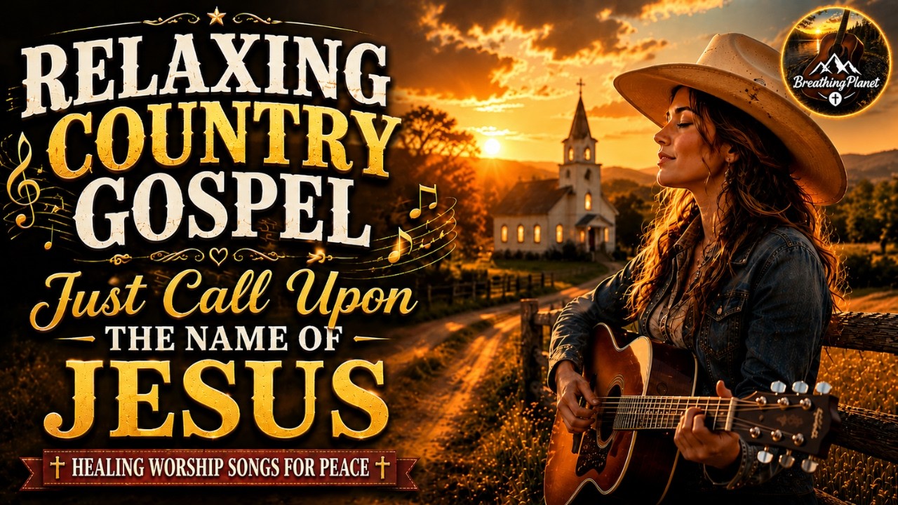 Relaxing Country Gospel | Call Upon the Name of Jesus | Healing Worship ...