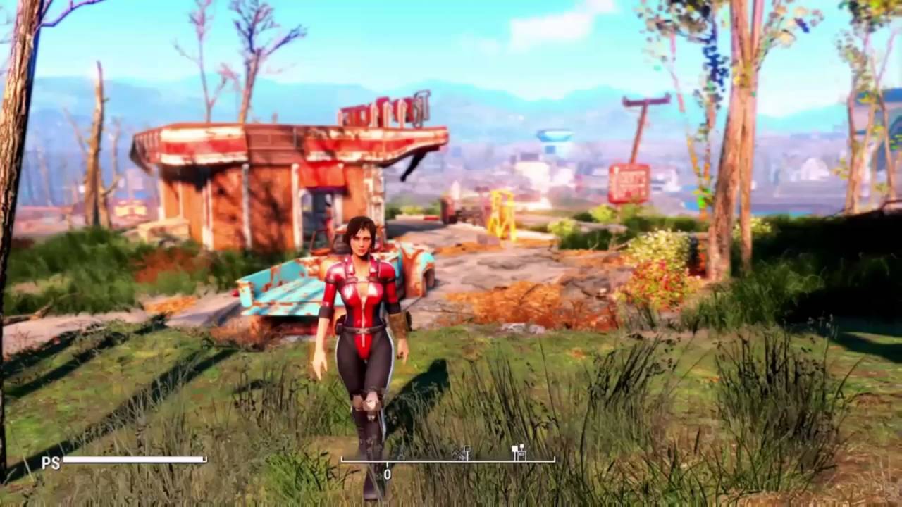 Fallout 4 Xbox Mods/Slooty Vault Jumpsuit Showcase YouTube