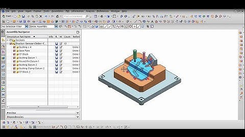 DESAIN 3D CF SIEMENS NX 10 | TUTORIAL 3D (CHECKING FIXTURE) | UGS NX 10