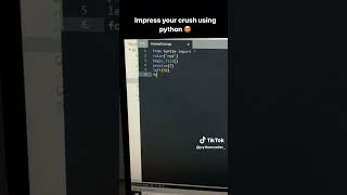 ❤️🥰! #shorts #python #coder #pythoncode #code #programming #fyp