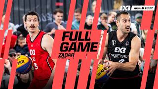 Ub 🇷🇸 vs Baskets Bonn 🇩🇪 | Full Pool Game | FIBA #3x3WTZadar | 3x3 Basketball