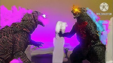 Godzilla X Kong Super Nova:Evolved Godzilla vs Space Godzilla|Part 3|Stop motion fight