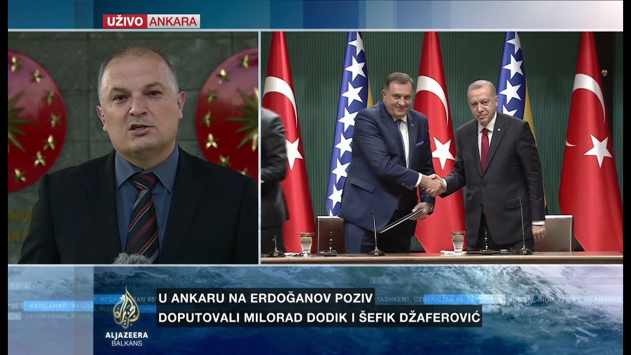 جاجيتش على الرسائل بعد اللقاء بين أردوغان ودوديك وديفيروفيتش