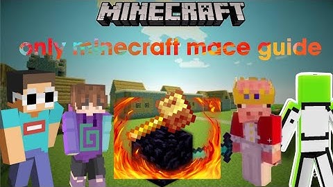 Minecraft mace guide for mcpe 😏☠️#minecraft #minecraftsurvivalseriesepisode1 #minecraftsurvival 