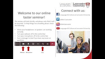 German online taster seminar with Prof. Allyson Fiddler, Marion Heuchert & Sascha Stollhans
