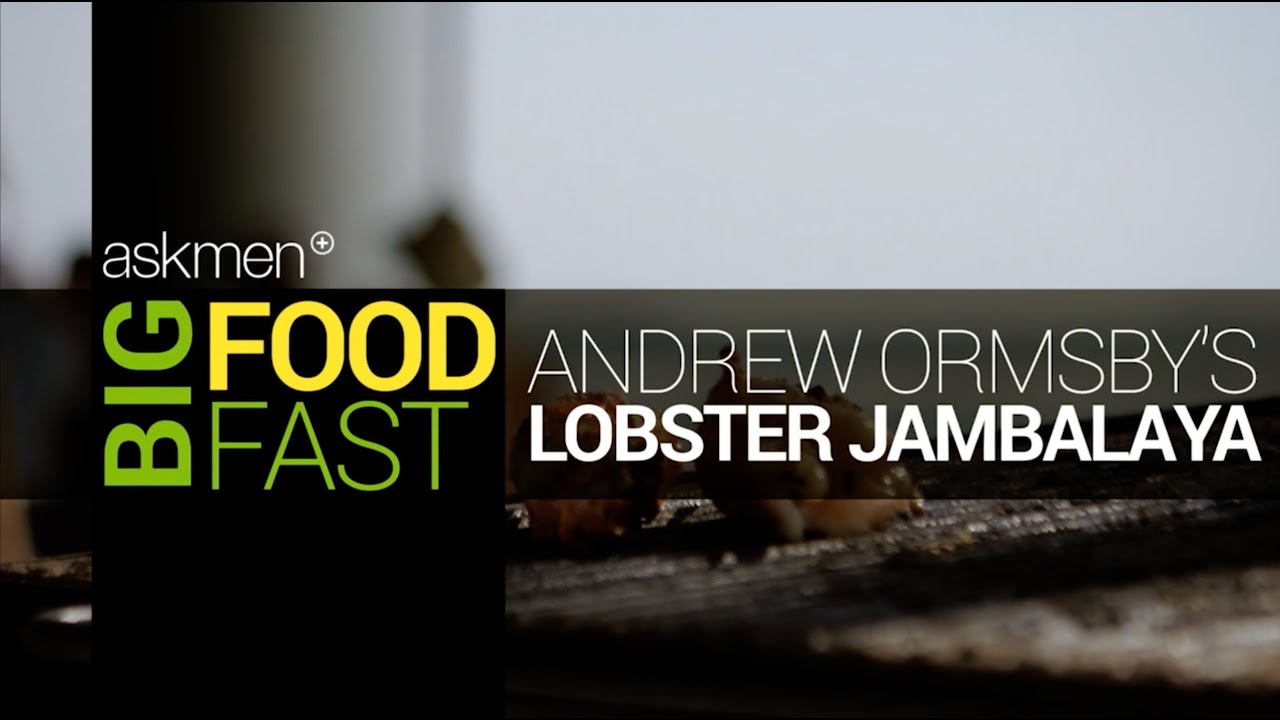 Big Food Fast: A Step-By-Step Recipe To The Best Lobster Dish You've Ever Had... Jambalaya - YouTube