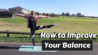 How to Improve your Balance + Tips and Tricks | Rhythmic Gymnastics